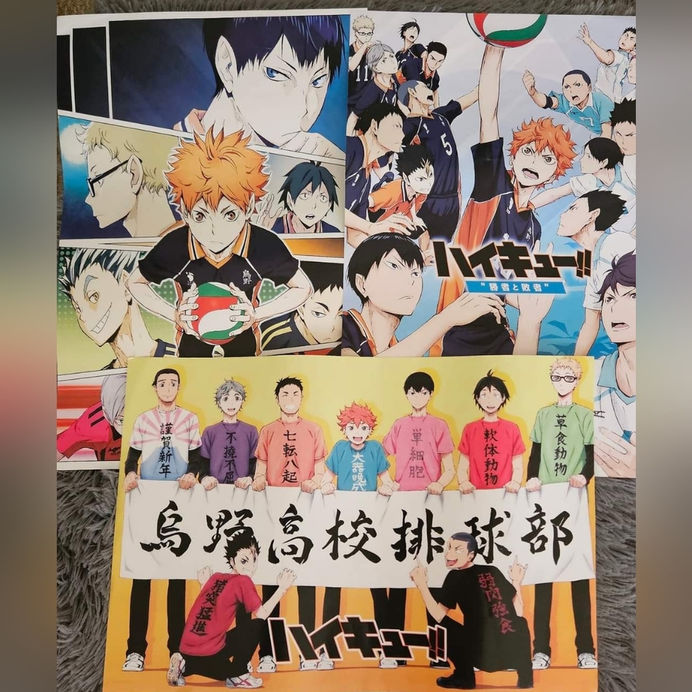 Anime Haiku Poster Set - 5 Pack